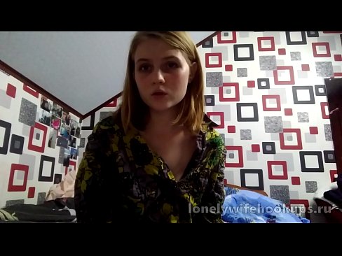 ❤️ Ung blond student från Ryssland gillar större kukar. Sluts at us ❌